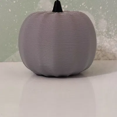 Quả bí ngô với cuống in riêng biệt