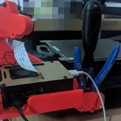 Giá đỡ camera, raspberry và công cụ cho Ender 3s1