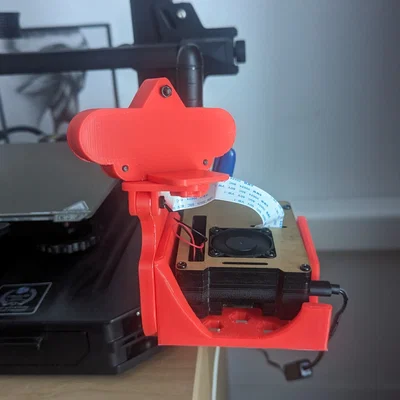 Giá đỡ camera, raspberry và công cụ cho Ender 3s1