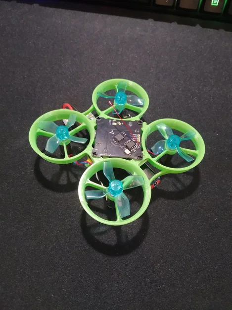 Khung Tiny Whoop Basher cho động cơ 716 - Image 3