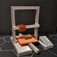 Máy in 3D kiểu bedslinger không cần hỗ trợ