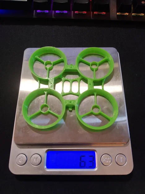 Khung Tiny Whoop Basher cho động cơ 716 - Image 5