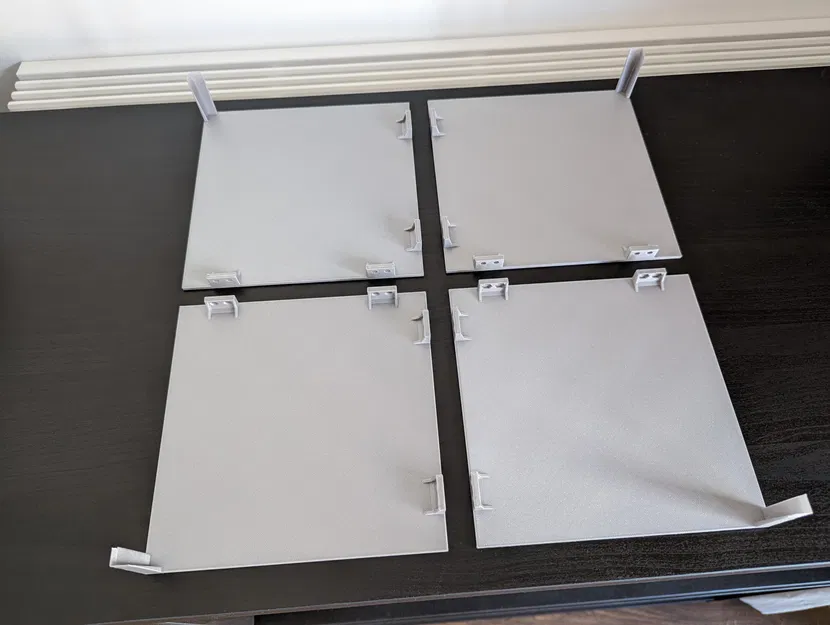 Bảng che Kallax IKEA tăng cường với ốc M3 - Image 3