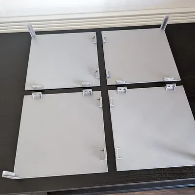 Bảng che Kallax IKEA tăng cường với ốc M3