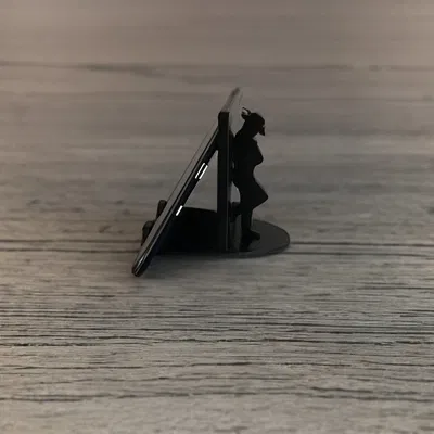 Giá đỡ điện thoại cao bồi dựa tường