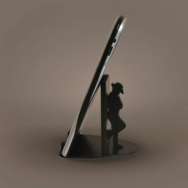 Giá đỡ điện thoại cao bồi dựa tường - Image 2