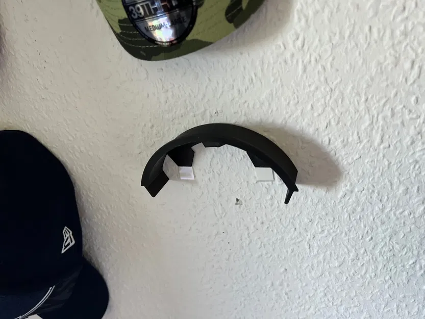 Giá treo mũ và nón treo tường không cần ốc vít - Image 2