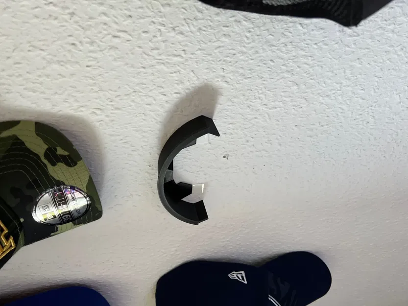 Giá treo mũ và nón treo tường không cần ốc vít - Image 3