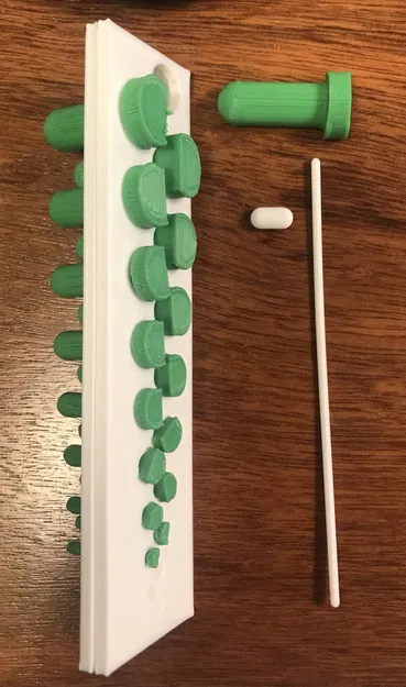 Xi lanh tùy chỉnh đầu tròn cho in 3D - Image 1