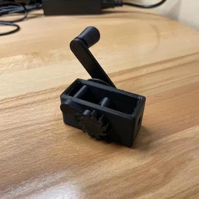 Cần trục ren có khóa cho dây thừng nhỏ