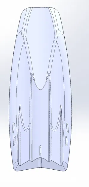 Bảng lướt sóng wakesurf tự làm cho hồ nước - Image 1