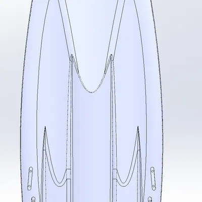 Bảng lướt sóng wakesurf tự làm cho hồ nước