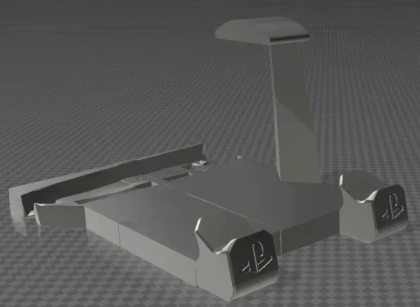 Giá đỡ đứng PS5 3 trong 1 (Giá đỡ tai nghe + Tay cầm) - Image 2