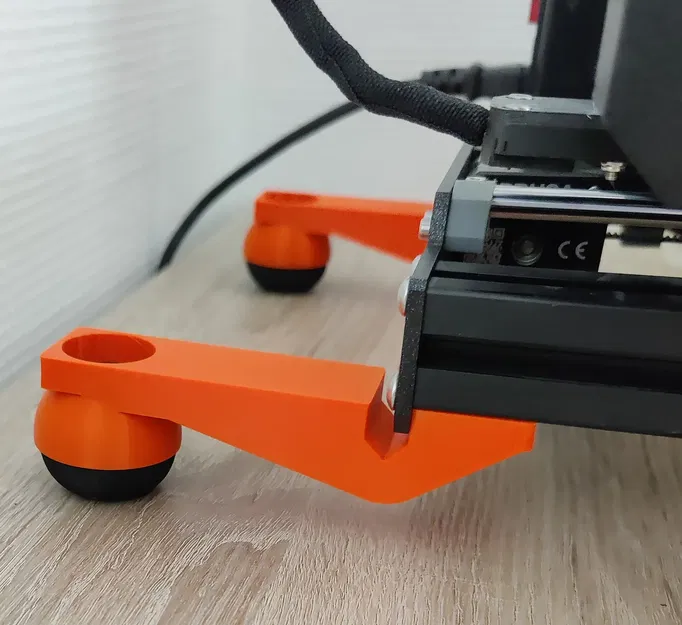 Bộ giảm chấn từ quả bóng squash cho máy in MK3S - Image 1