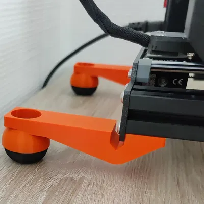 Bộ giảm chấn từ quả bóng squash cho máy in MK3S