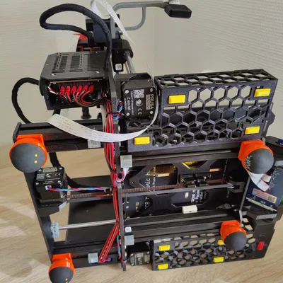 Bộ giảm chấn từ quả bóng squash cho máy in MK3S