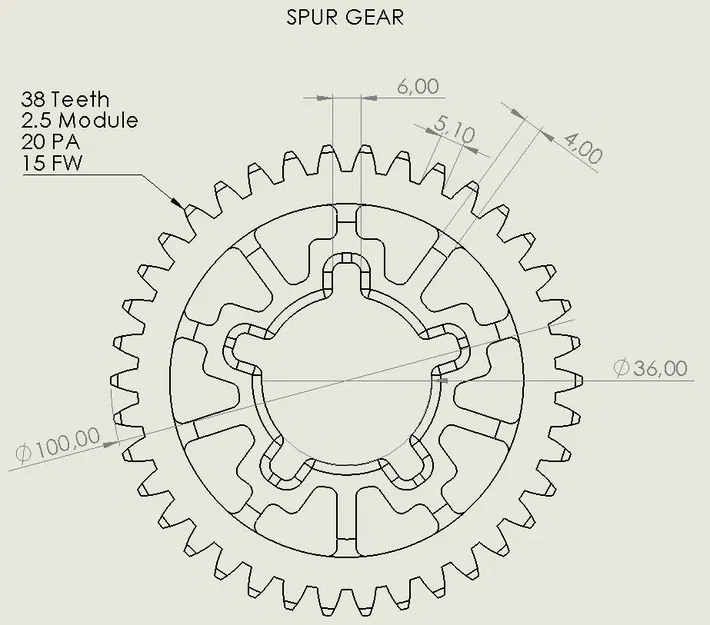 Bánh răng truyền động cho máy cắt cỏ Yamaha - Image 4