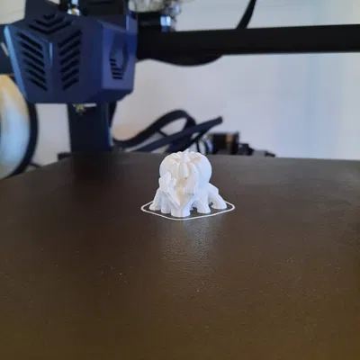 Nhân vật ếch Fred đội bí ngô dễ thương