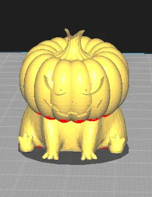 Nhân vật ếch Fred đội bí ngô dễ thương - Image 3