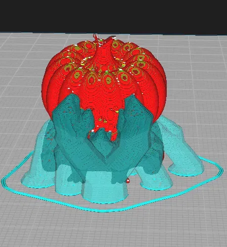 Nhân vật ếch Fred đội bí ngô dễ thương - Image 4