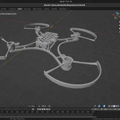 Khung máy bay không người lái Jamara Camostro tự thiết kế