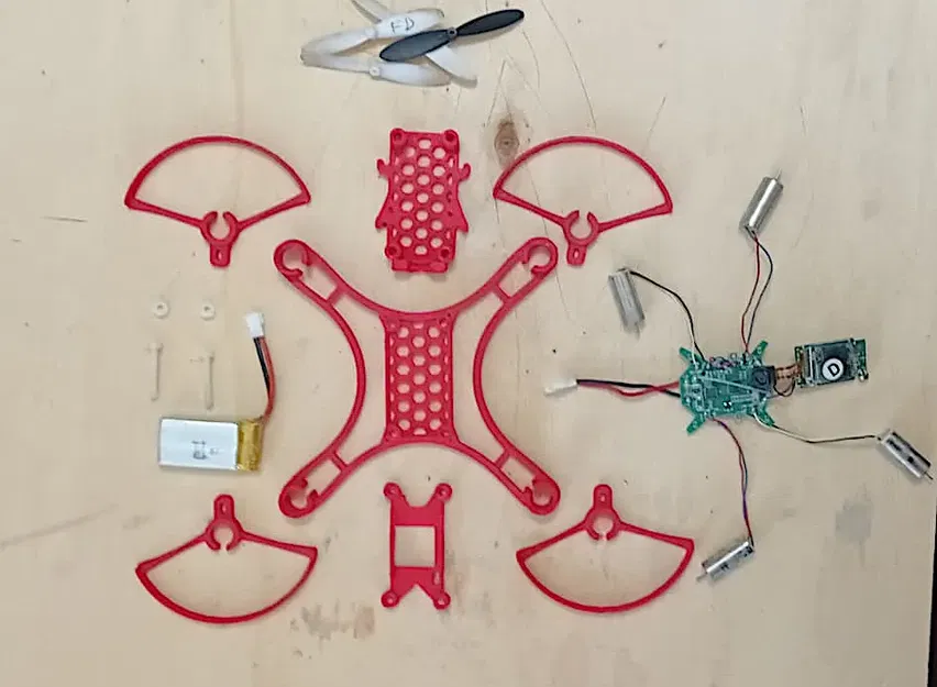 Khung máy bay không người lái Jamara Camostro tự thiết kế - Image 3