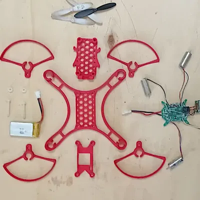 Khung máy bay không người lái Jamara Camostro tự thiết kế