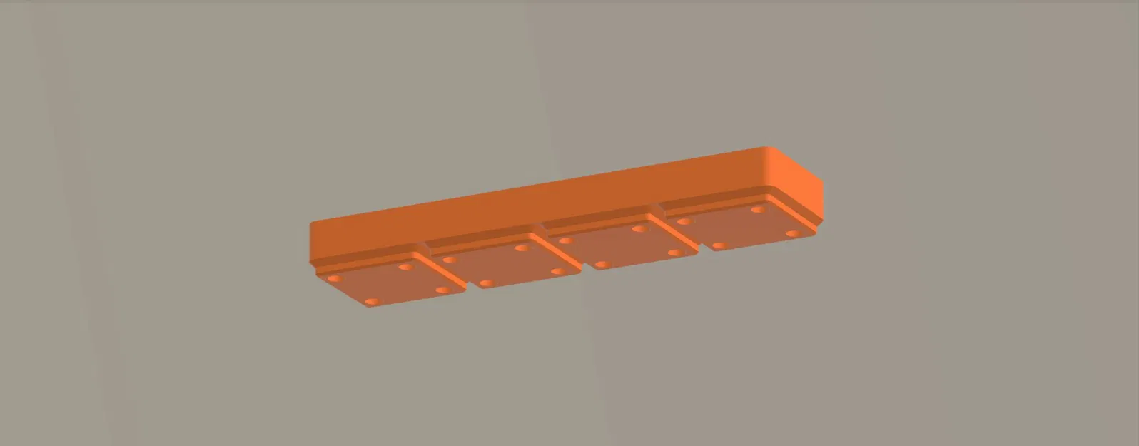 Giá đỡ dao Olfa đôi 1x4x2U cho nghệ nhân - Image 3