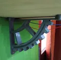 Giá đỡ kệ phong cách steampunk hình bánh răng hỏng - Thumbnail 1