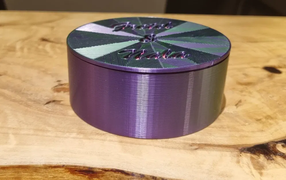 Hộp tròn nhỏ để lưu trữ đồ dùng tiện ích - Image 2