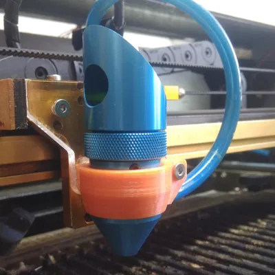 Giá đỡ laserhead K series dịch chuyển 10mm sang trái trên trục X