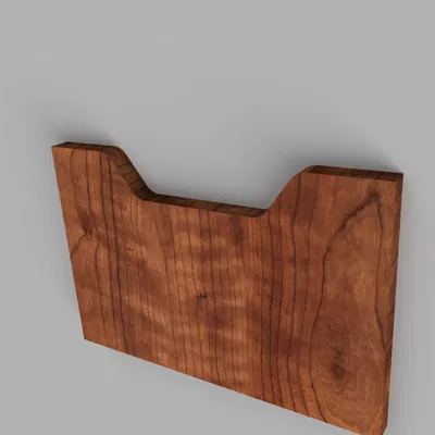 Mẫu khuôn router để cắt tay nắm ngăn kéo có tham số điều ch...