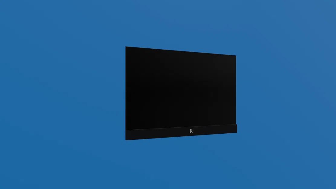 TV cho ngôi nhà búp bê với ghế sofa trong phòng khách - Image 1