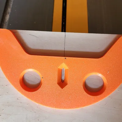 Mẫu khuôn router để cắt tay nắm ngăn kéo có tham số điều ch...