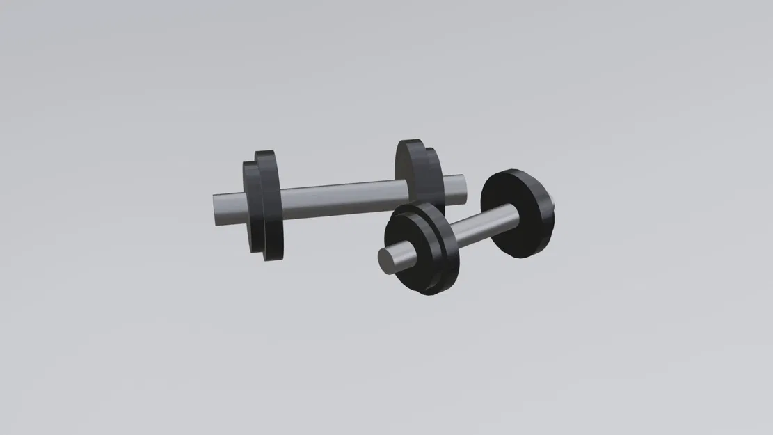 Đồ tập gym mini cho ngôi nhà búp bê - Image 1