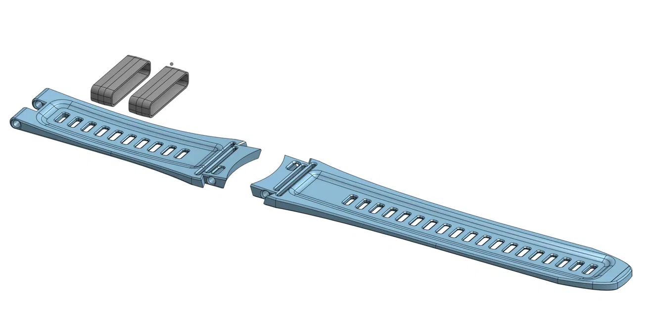 Dây đeo đồng hồ 22mm thay thế cho Galaxy Gear S3 Classic - Image 7