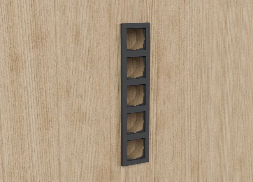 Khung Gira System 55 thay thế cho ổ cắm 1x - 5x - Image 2