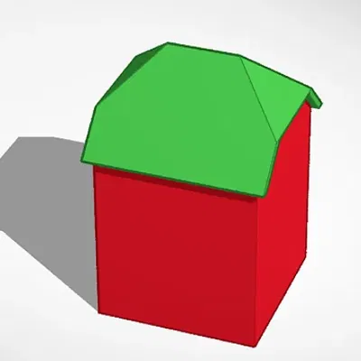 Nhà truyền thống Hà Lan với mái wolfskap