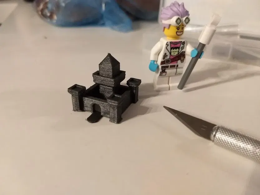 Lâu đài nhỏ cho phòng trẻ em trong nhà búp bê - Image 1