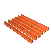 Rào chắn bê tông cho mô hình đường bộ tỷ lệ 1:120 - Image 1