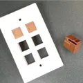 Mảnh ghép keystone trống cho jack keystone - Thumbnail 1