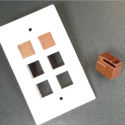 Mảnh ghép keystone trống cho jack keystone