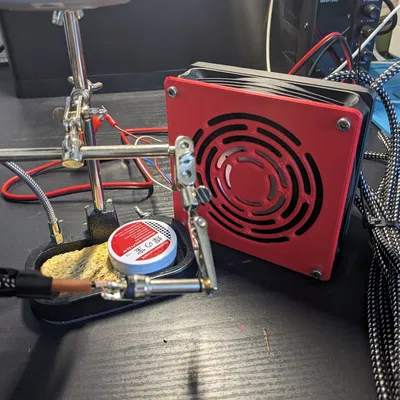 Bộ lắp ráp quạt lọc không khí cho bàn làm việc DIY