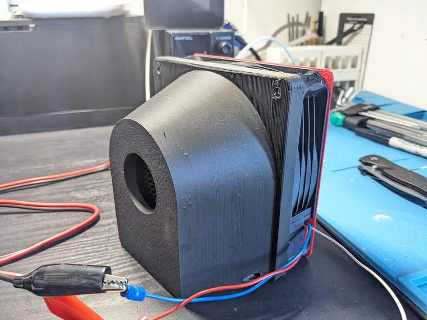 Bộ lắp ráp quạt lọc không khí cho bàn làm việc DIY - Image 2