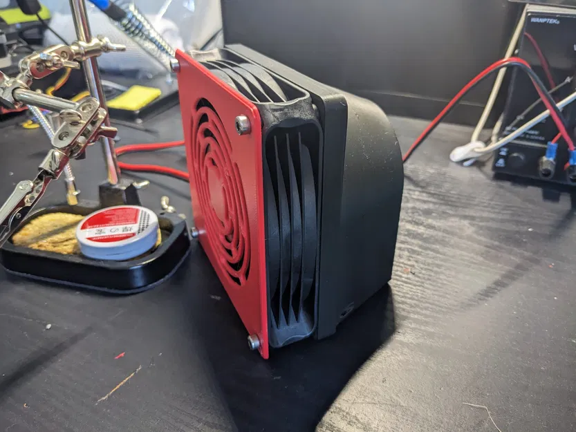 Bộ lắp ráp quạt lọc không khí cho bàn làm việc DIY - Image 3