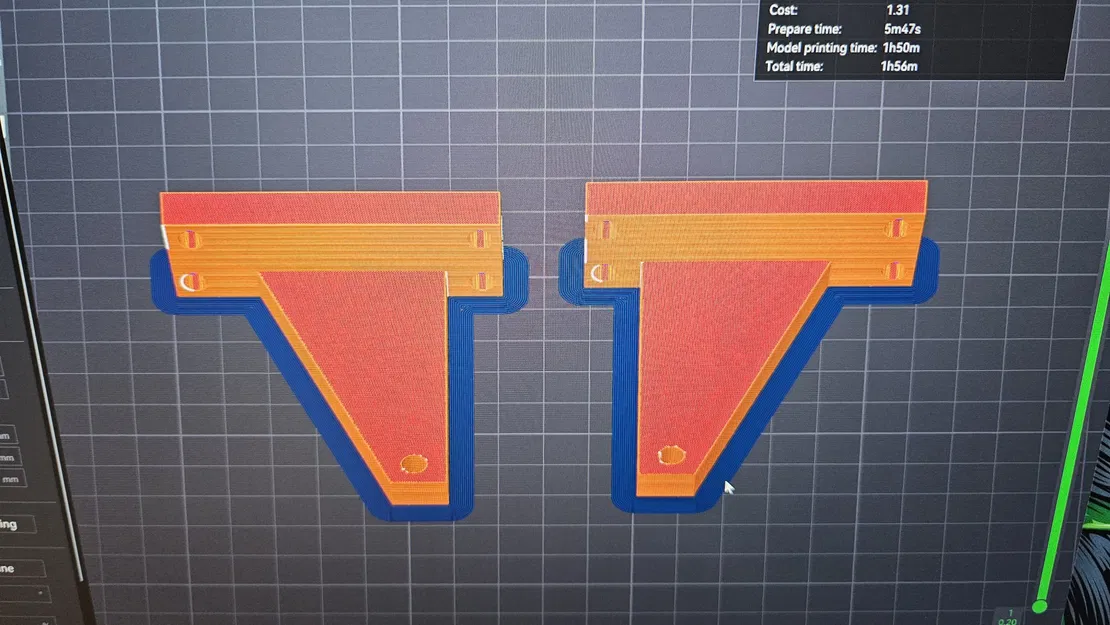 Giá đỡ tay thủy lực cho cửa bão Anderson - Image 1