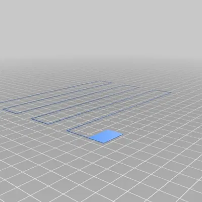 Mẫu GCODE hiệu chỉnh lớp đầu tiên cho máy in Prusa MK3/MK3S