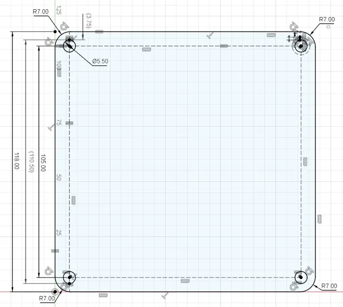 Nắp quạt 120mm cho lò nướng pizza WOW - Image 3