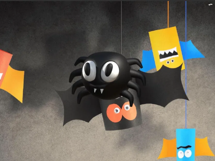 Nhện nhỏ cho thiết kế Halloween năm nay - Image 1