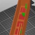 Giá đỡ thước kẹp hữu cơ Gridfinity - hộp tiết kiệm - Thumbnail 1